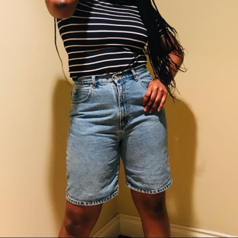 Vintage denim shorts